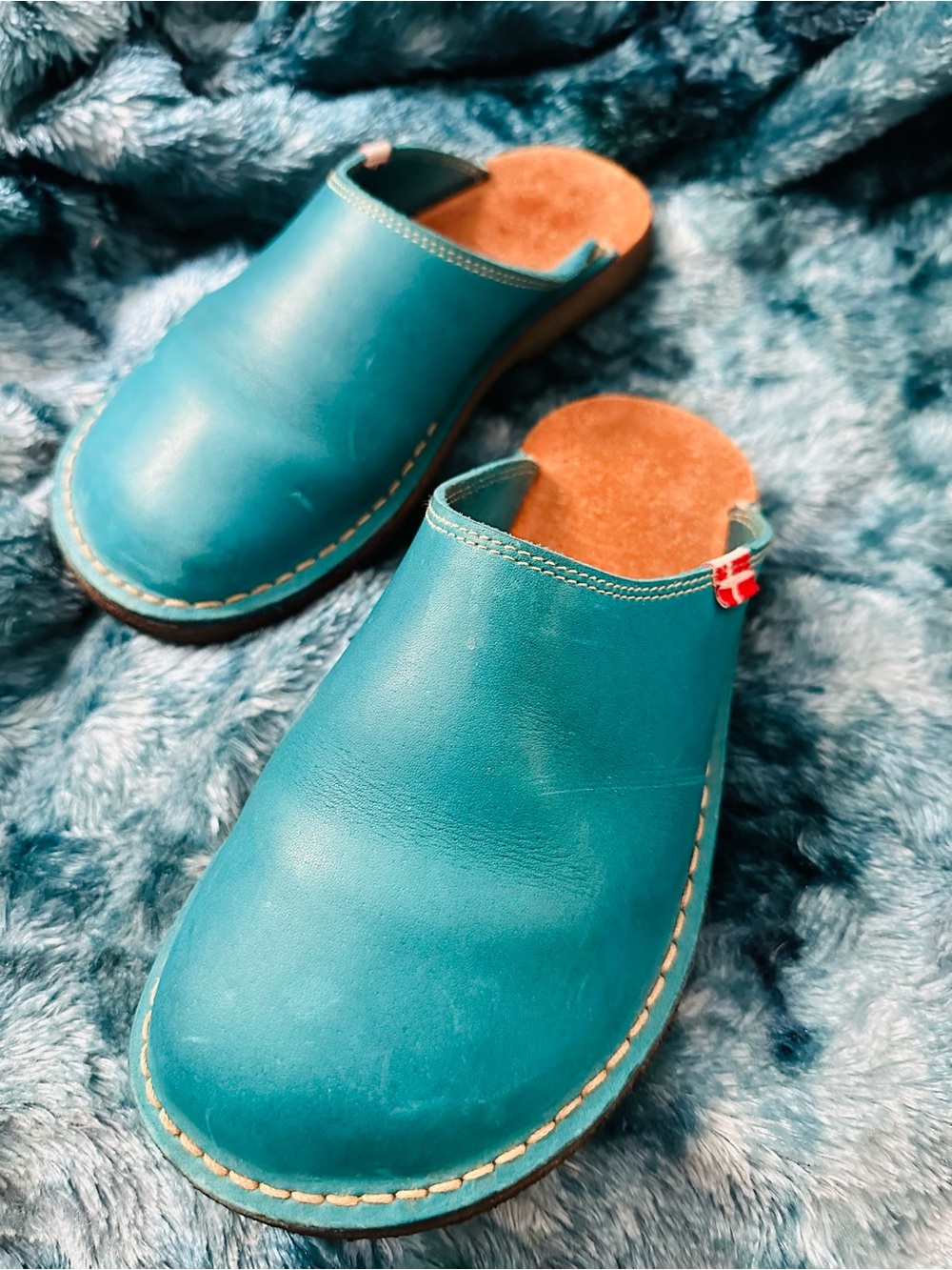 Duckfeet Blåvand Aqua Blue - Aqua Blue / 38